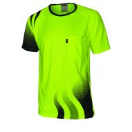 3562WAVE HIVIS SUBLIMATED TEE