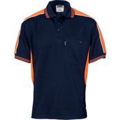 5214 Polyester Cotton Panel Polo Shirt - Short Sleeve