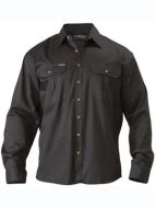 BS6433 Original Cotton Mens Drill Shirt - Long Sleeve